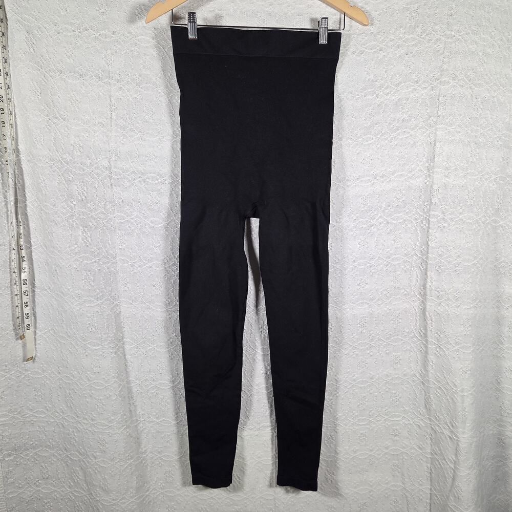 BLANQI Maternity Leggings Size M Black High Waist Seamless Stretch Support